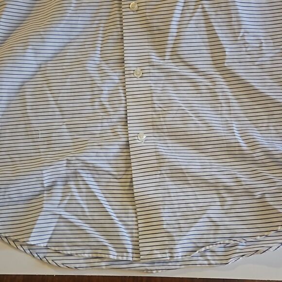 MURANO SLIM FIT SHIRT BLUE STRIPE size L - Picture 5 of 7